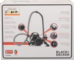 مكنسة كهربائية Black & Decker بقوة 1400 واط بدون كيس | أسود