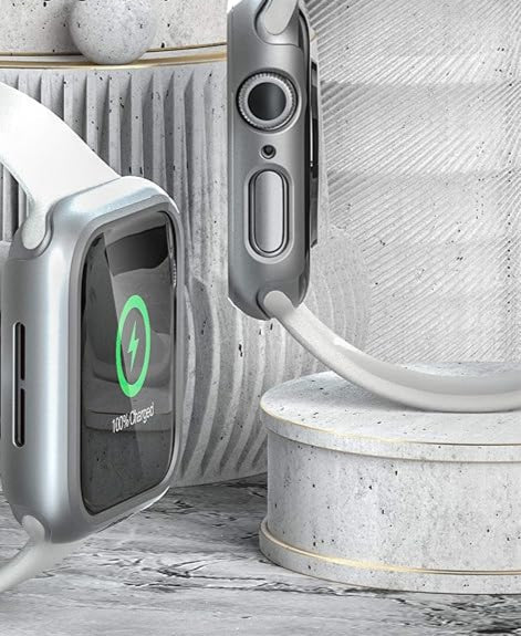 Anank Watch 41MM Glass with Case | Silver