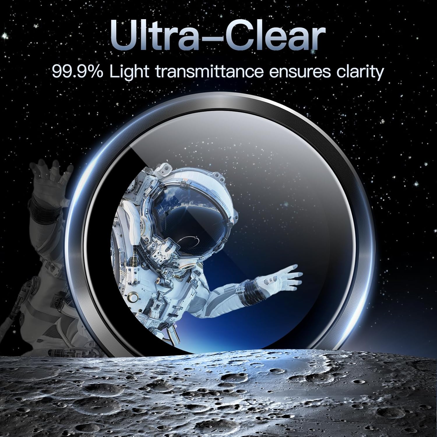 Anank iPhone 15 and 15 Plus Transparent AR Lens Guard