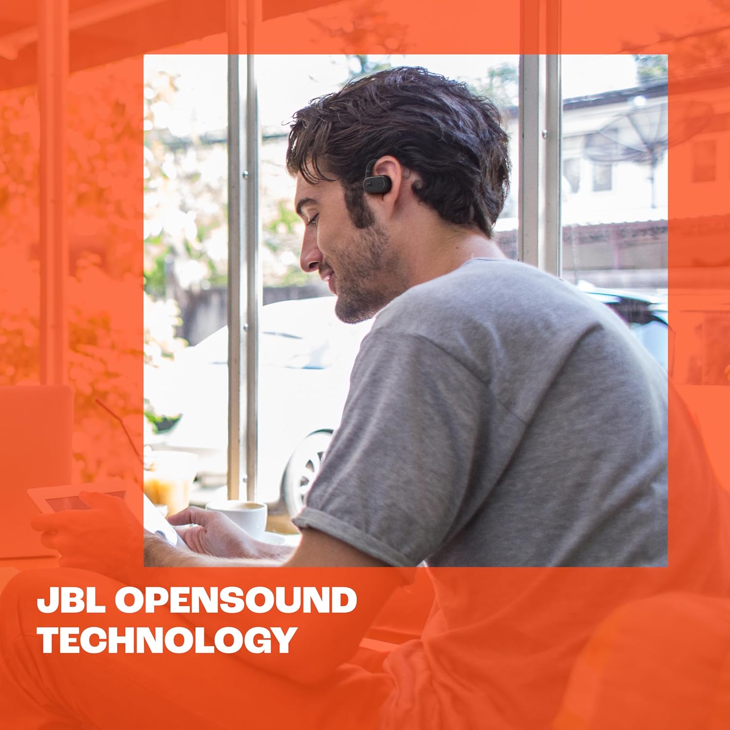 سماعات Jbl Soundgear Sense True Open Ears باللون الأسود | JBLSNDGEARSNSBLK