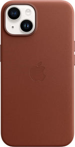 Apple iPhone 14 Plus Leather MagSafe Case |Umber