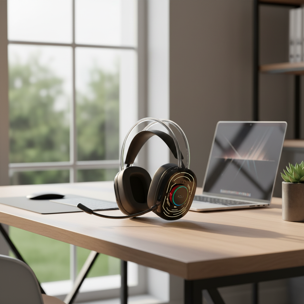 Asli Global EvoStrike G3 Over-Ear Wired Headphone | Black