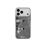 aslitec Geomag Armor Metal Accents Magsafe Case Wit Coordinates Design Case For iPhone 18 Pro