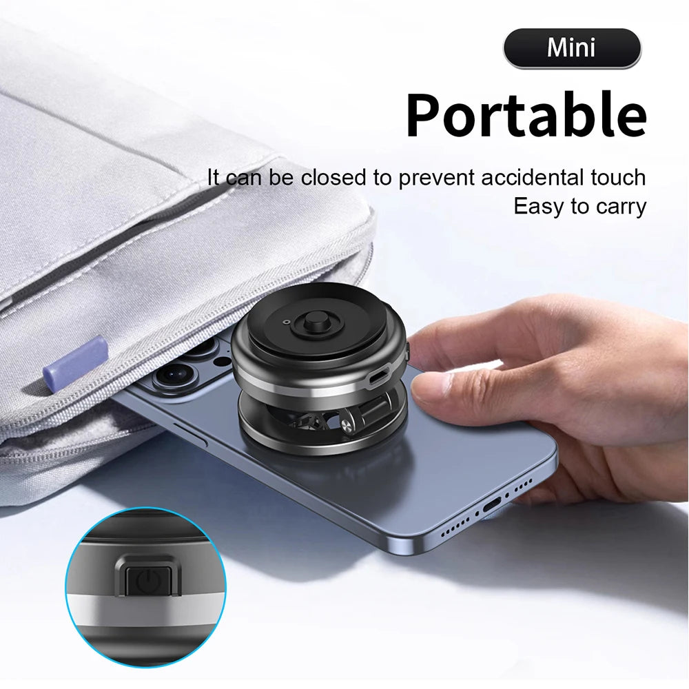 Smart Vacuum Suction Phone Holder Type-C
