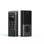 قفل باب فيديو ذكي eufy E330 | رمادي فاتح