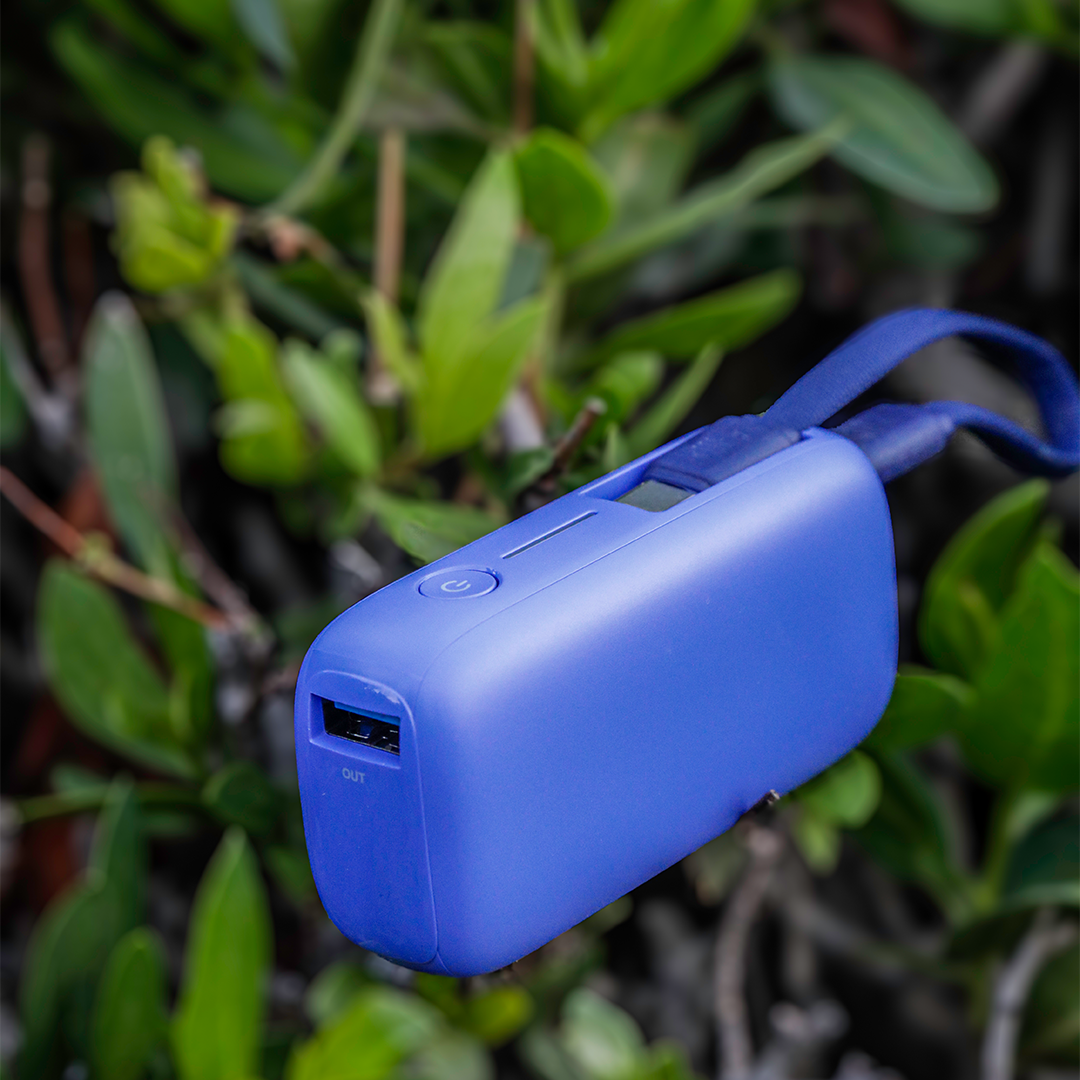 LZEL PrimeBrio Neo 5K Mini Power Bank 22.5W – 5000mAh, Detachable Type-C Cable