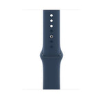 Apple Watch SE GPS + Cellular, 44mm Silver Aluminium Case with Abyss Blue Sport Band - Regular