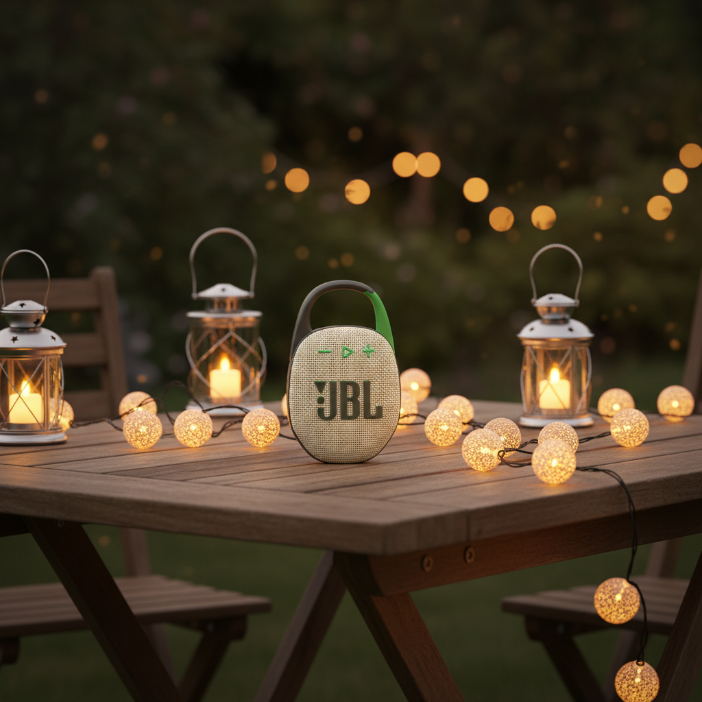 JBL Clip 5 Wireless Portable Speaker | Sand