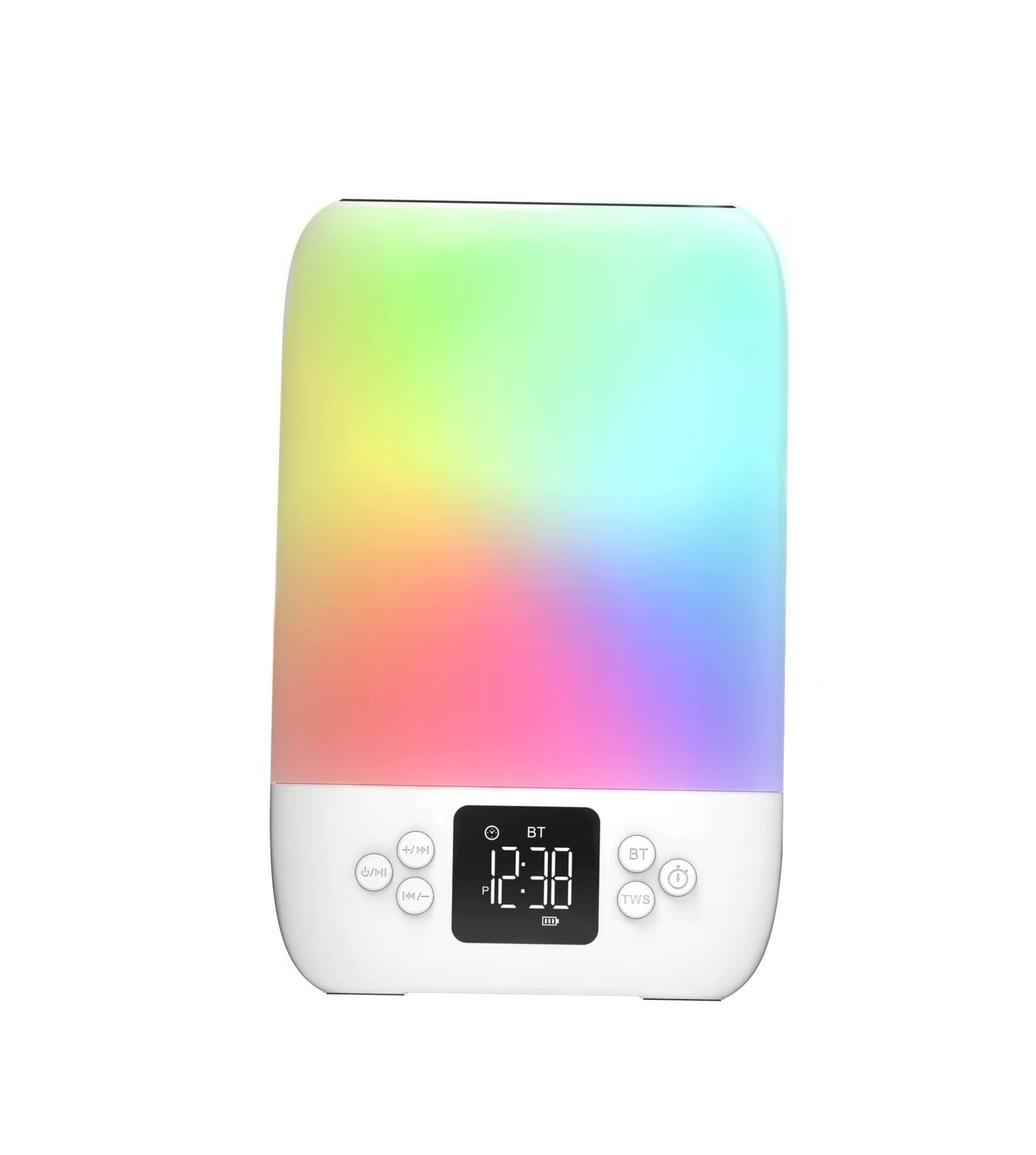 Musky Led Display Alarm Clock With Bluetooth Speaker