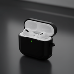 LZEL Airpods 4 Aurum Guard Max Hard PC+TPU Case | Black