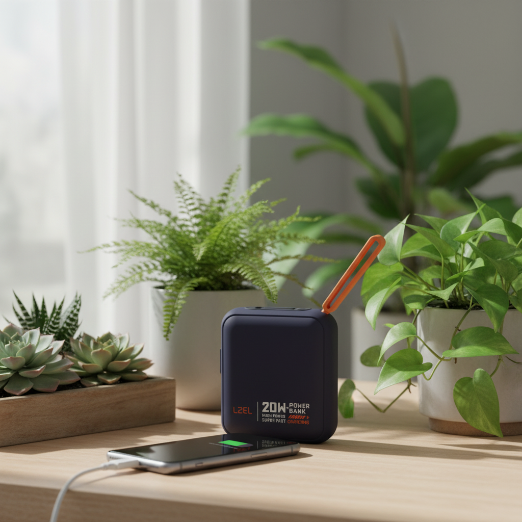 LZEL ZenoFlex Charge Mini 10000mAh PD Power Bank | Navy Blue