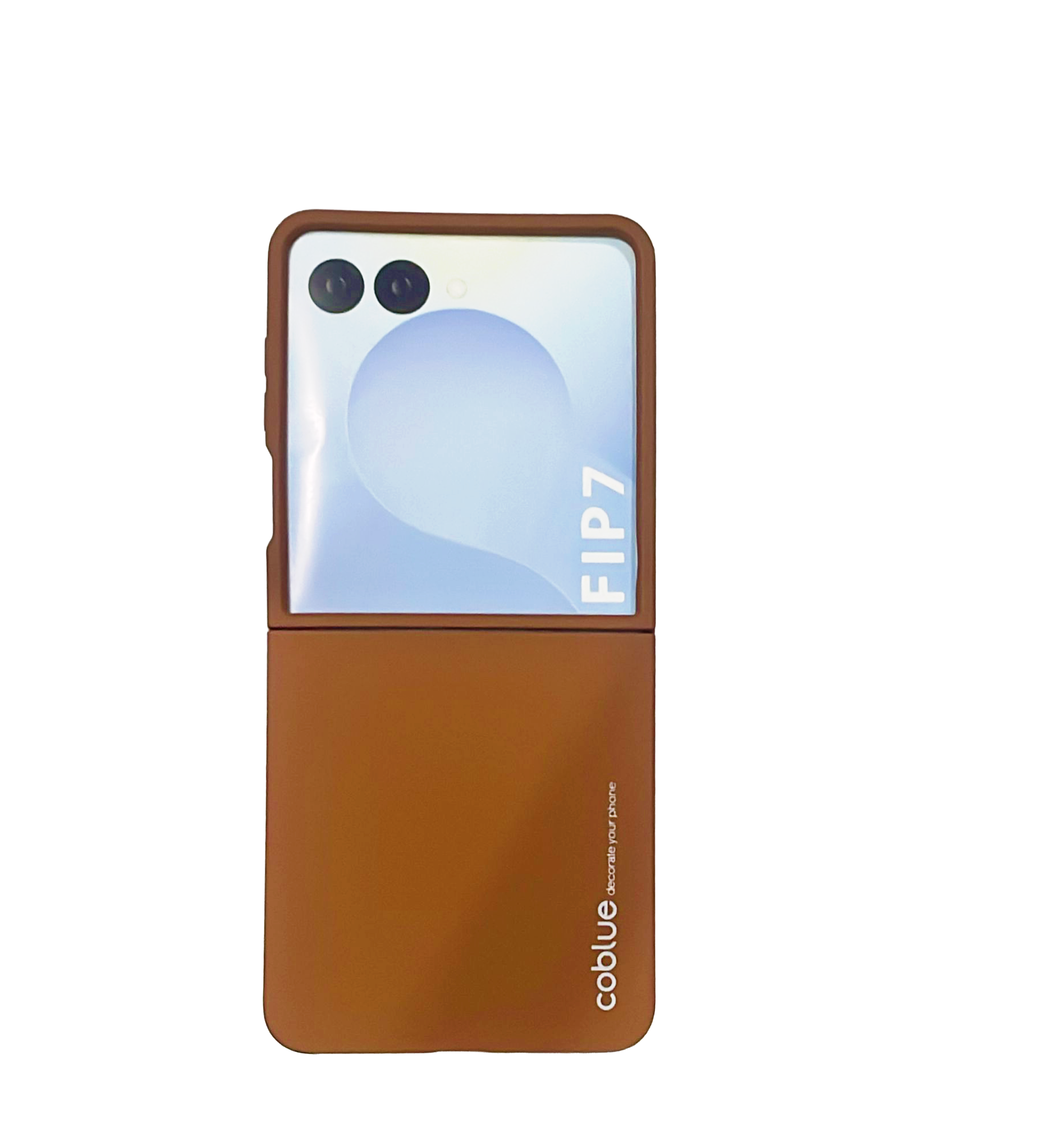 Coblue Case for Samsung Galaxy Z Flip 7 | Brown