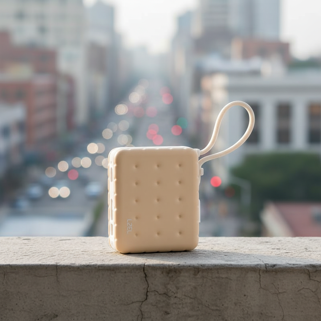 LZEL ZenoFlex MaxLux Mini 10000mAh PD Power Bank | Beige