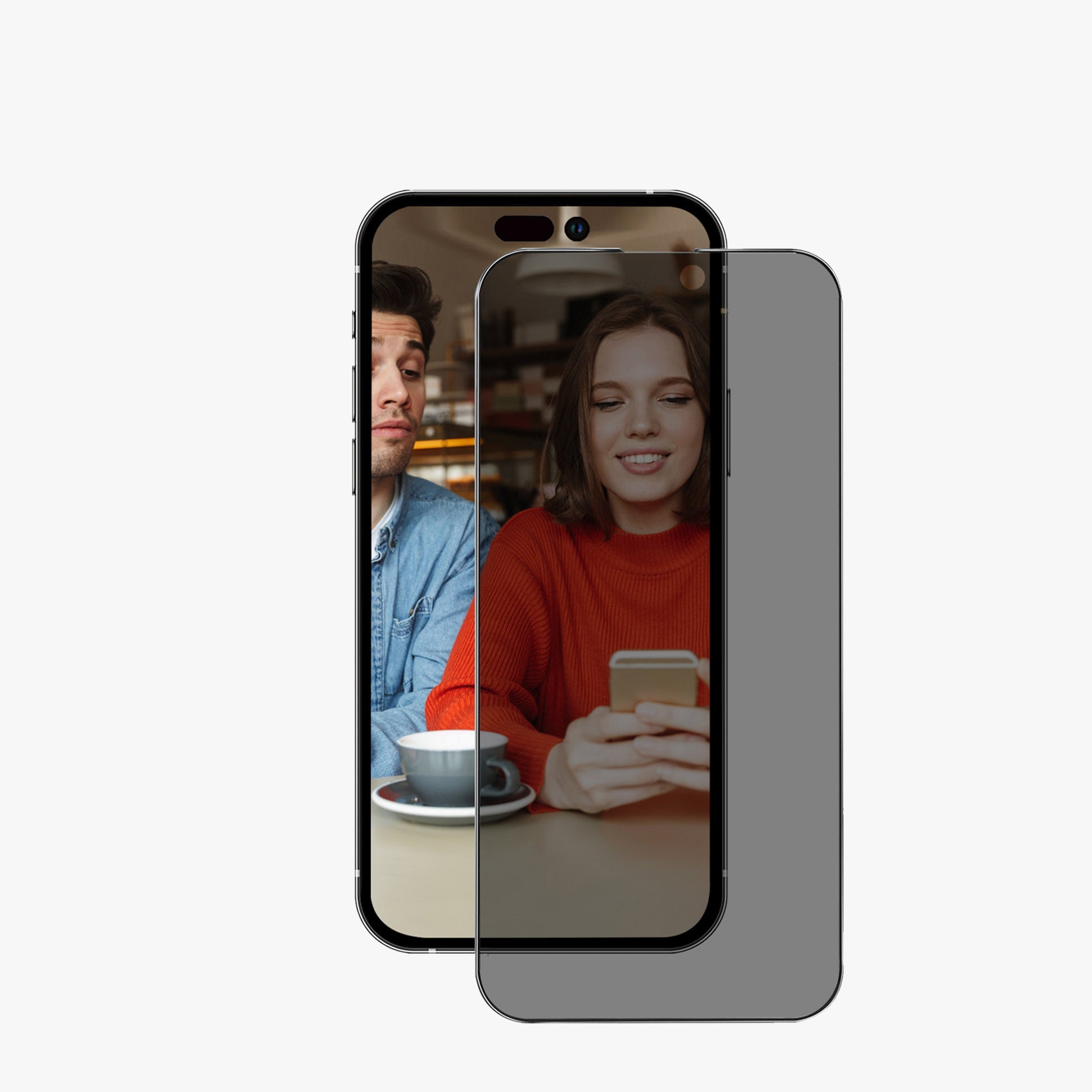 Anank Glass 2.5d Reinforced Edge For iPhone 15 Privacy