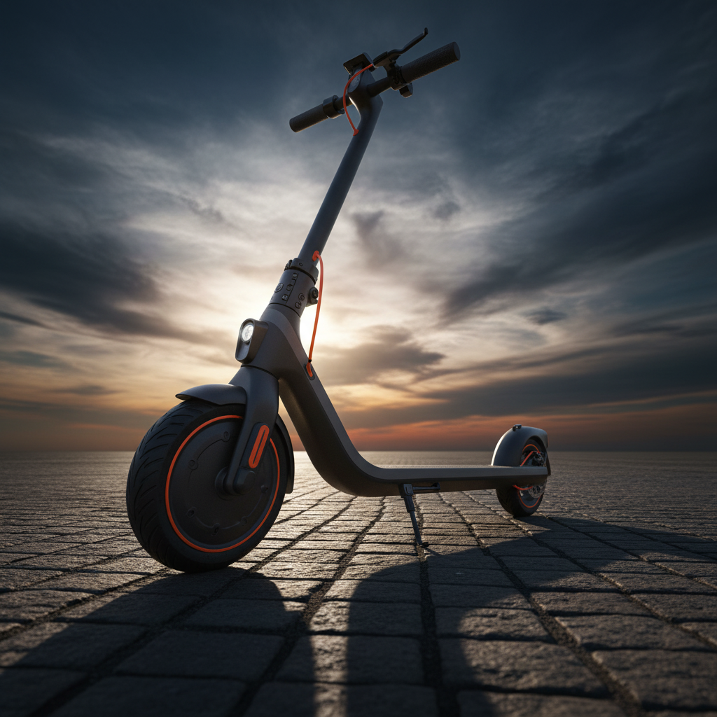 سكوتر كهربائي SEGWAY Ninebot E2 Plus، سرعة قصوى 25 كم/ساعة، NB-E2-PLUS - أسود ورمادي