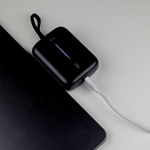 LZEL PrimeBrio Neo 10K Mini Power Bank 22.5W – 10000mAh, Detachable Type-C Cable