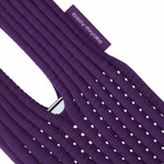 Phone Pocket with Strap – Stretch Knit Wearable iPhone Holder 80 cm | Purple