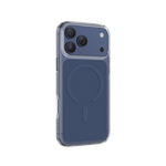 Asli Global Magtrox Neo Scratch-Resistant Transparent Magsafe Case For IPhone 17 Pro | Blue