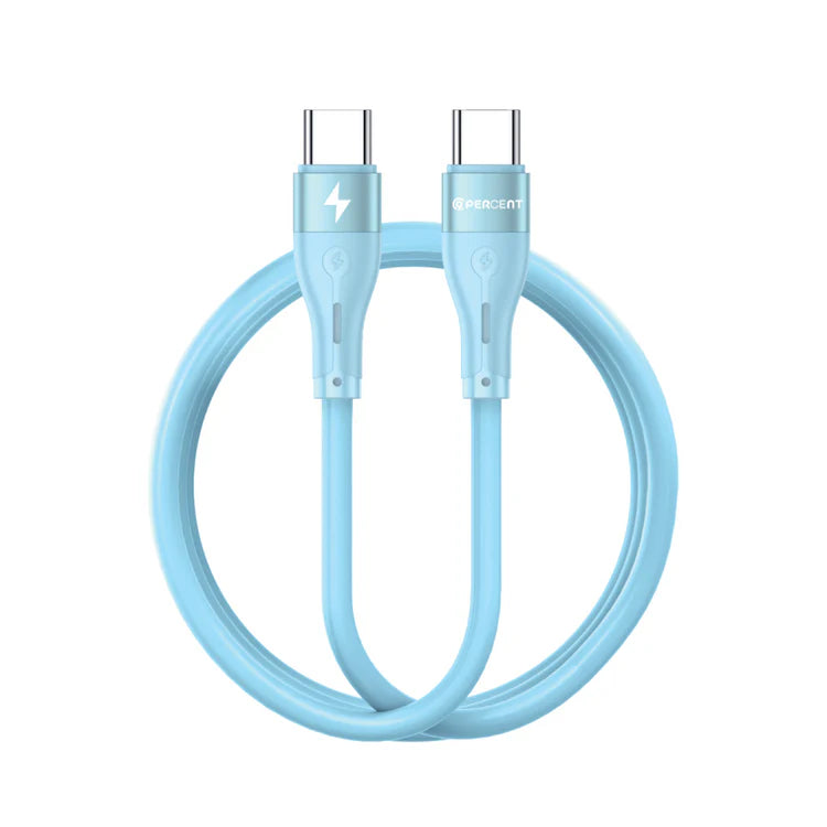 90 Percent Voltline 90 Series USB-C to USB-C Silicone Cable 1M