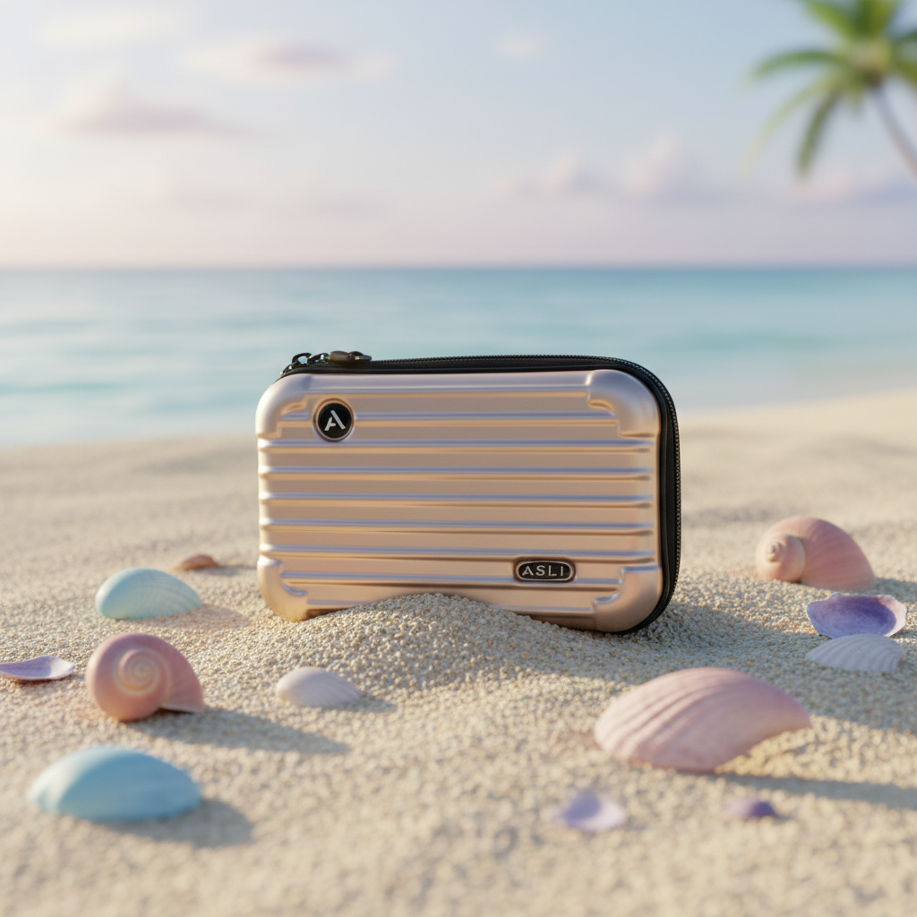  حقيبة يد من أسلي جلوبال | ذهبي