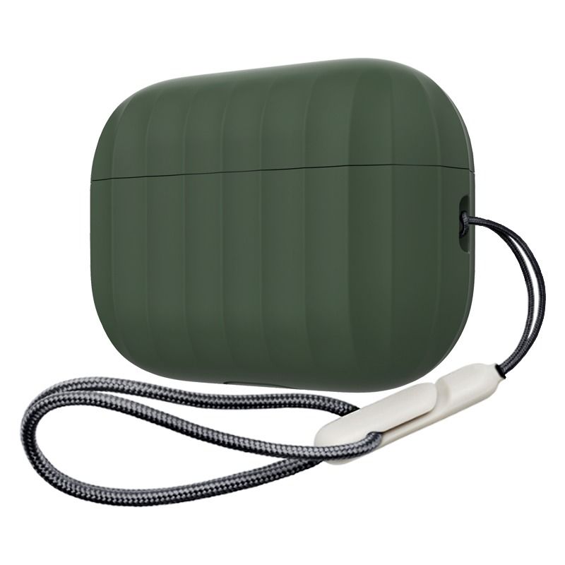 Asli Global Airpods Pro 2 Silicone Case with Anti Drop Protection | Green