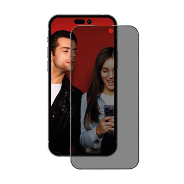 حماية شاشة من أسلي جلوبال من السيراميك 9H للخصوصية iPhone 15 Pro Max | 903615