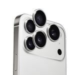 حماية كاميرا Anank 10X مقوى بوضوح 99% AR لهواتف iPhone 17 Pro / 17 Pro Max | فضي