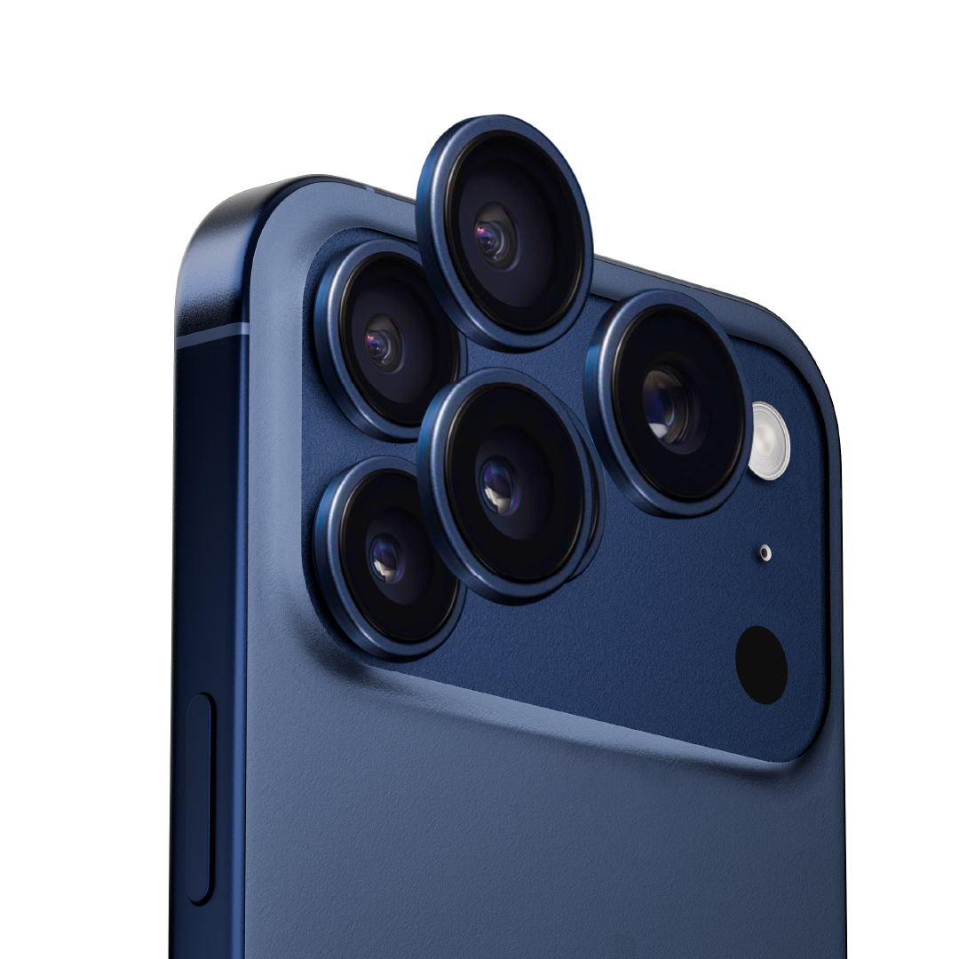Anank 10X Reinforced 99% AR Lens Guard for iPhone 17 Pro / 17 Pro Max | Blue