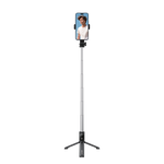 90 Percent Shotiva Series – Foldable Bluetooth Selfie Stick with Tripod | Black