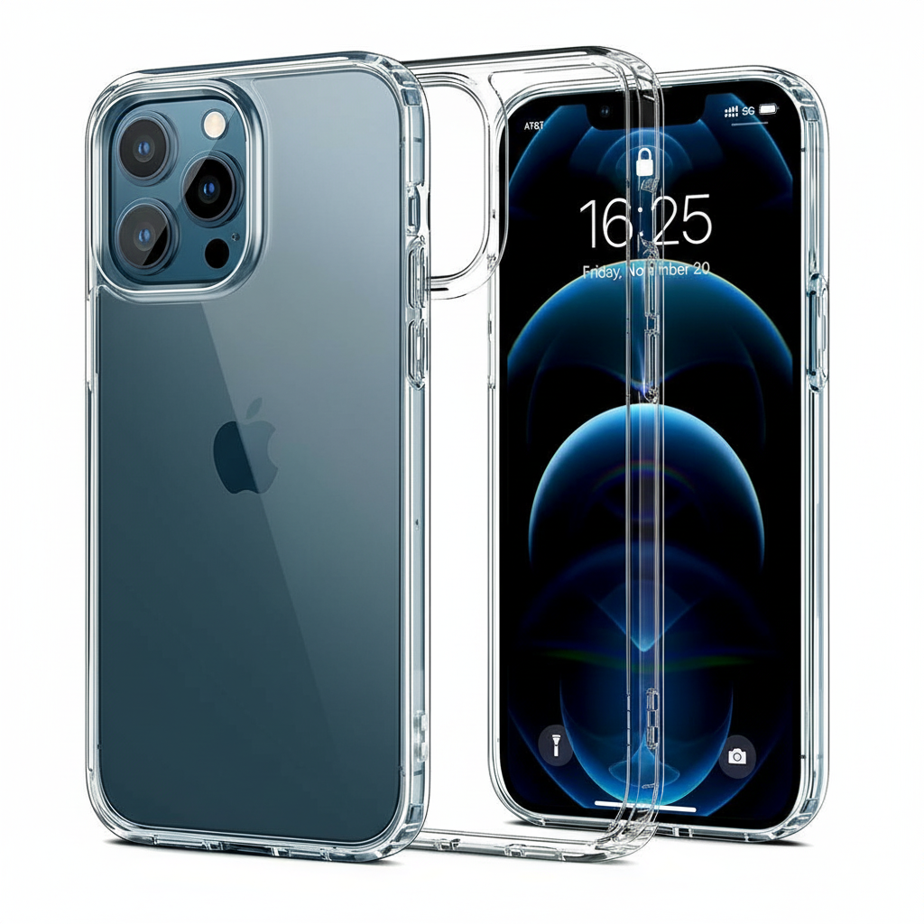 كڤر حماية PureArmor Shield من 90 Percent لهاتف IPhone 12 Pro Max | شفاف