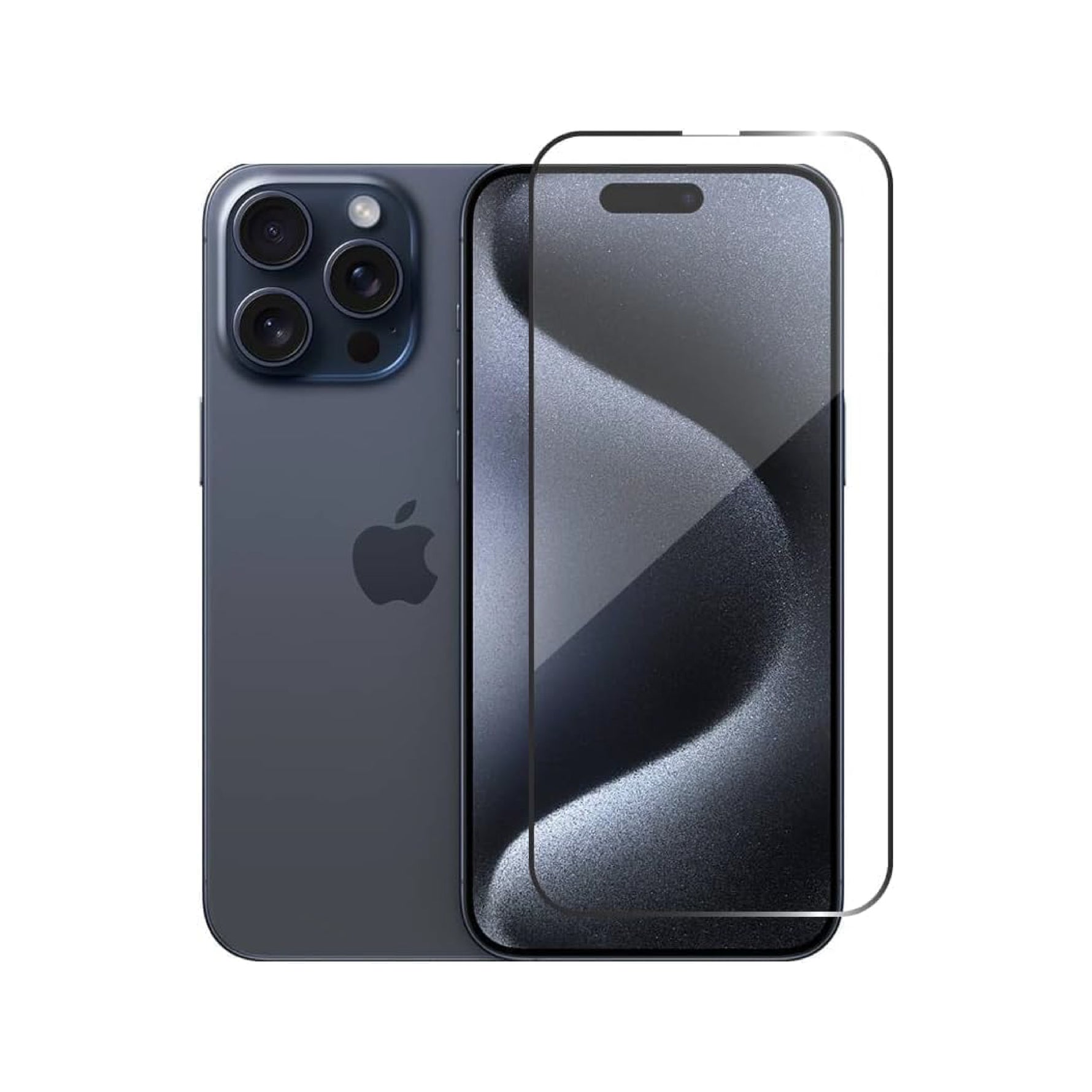 حماية شاشة من 90 Percent من الزجاج المقوى لهاتف iPhone 15 Pro