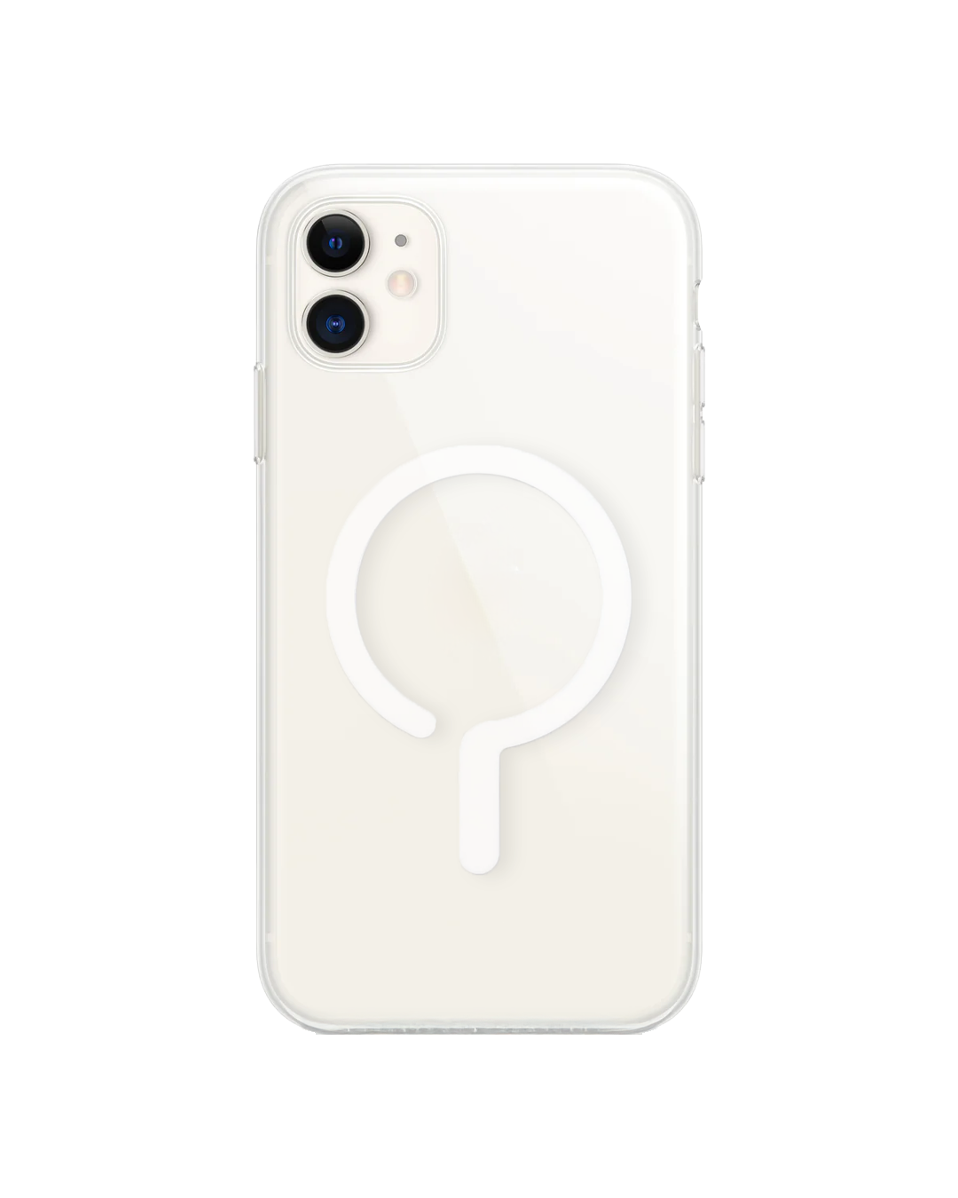 90 Percent MagSafe Clear Case Transparent for iPhone 11