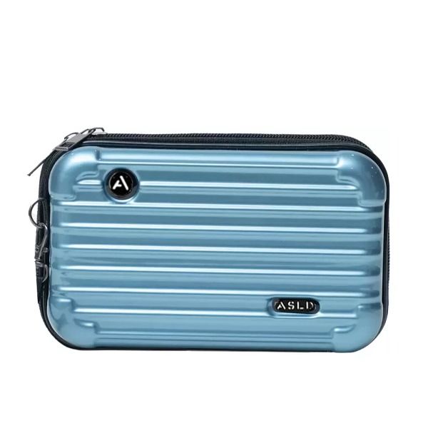 Asli Global Hard Shell Amenity Case Travel Bag  |Regant Gray