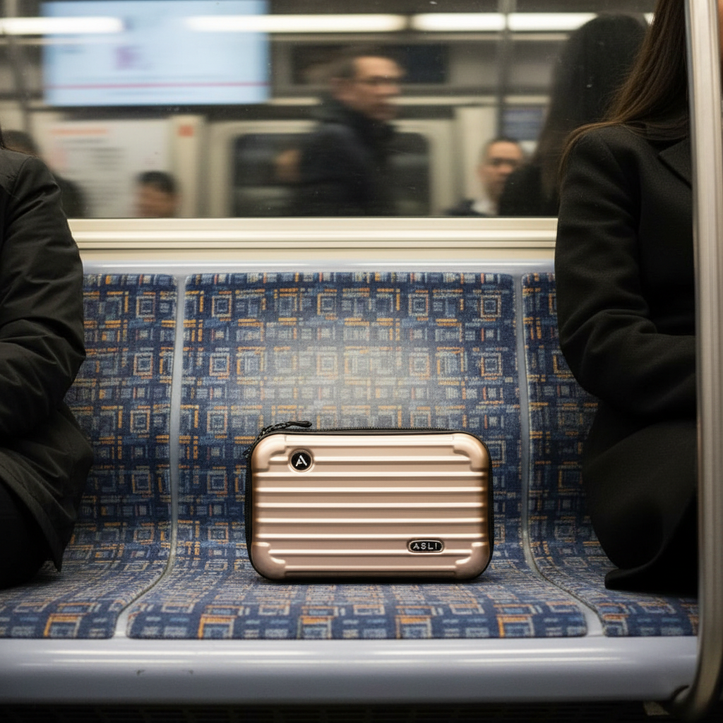  حقيبة يد من أسلي جلوبال | ذهبي