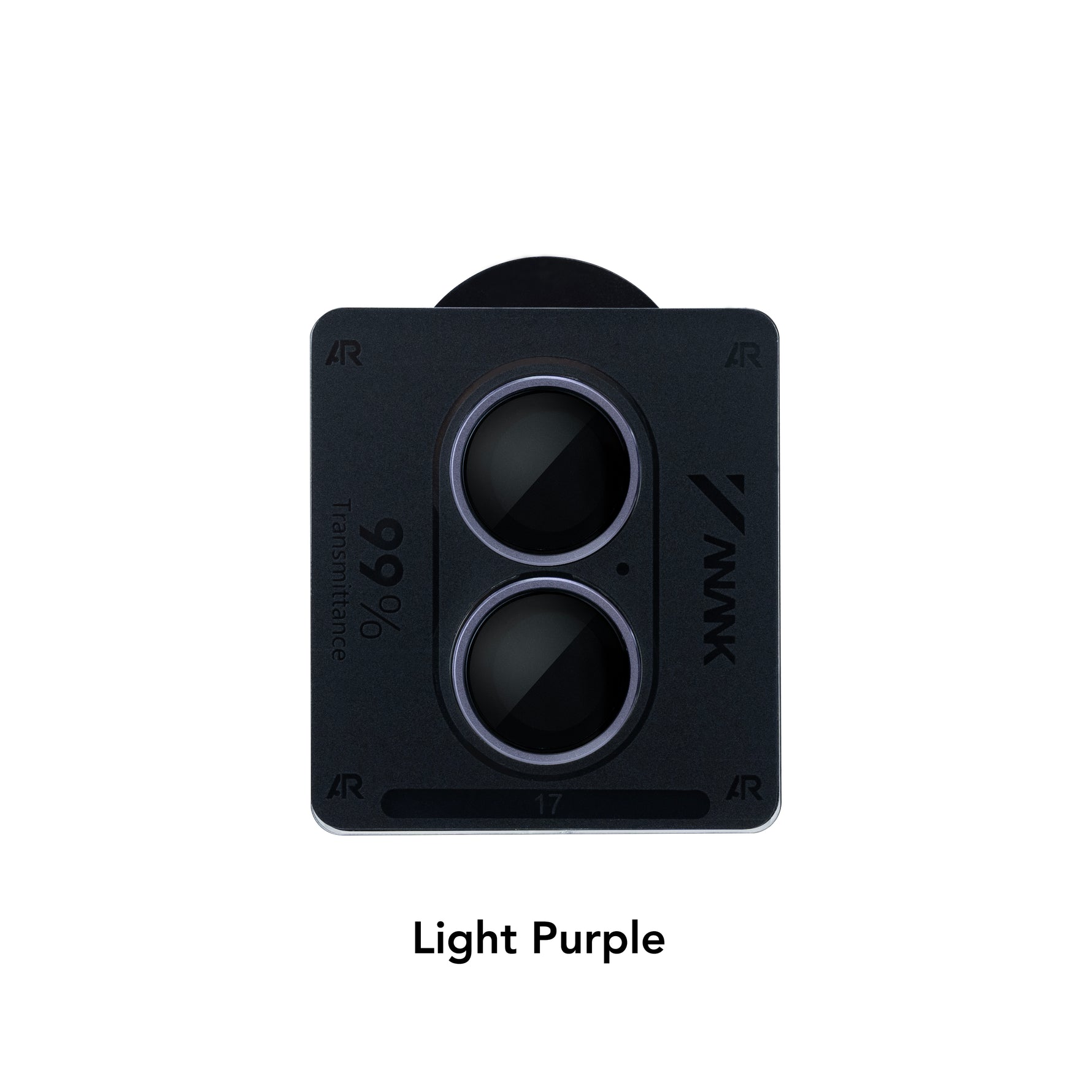 Anank 10X Reinforced 99% AR Lens Guard for iPhone 17 | Light Purple
