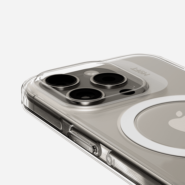 MOFT iPhone 15 Pro  Snap Phone Case MagSafe | Clear