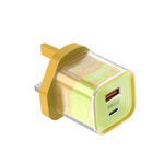 LZEL VoltCharge NanoCore – 30W GaN Transparent Wall Charger