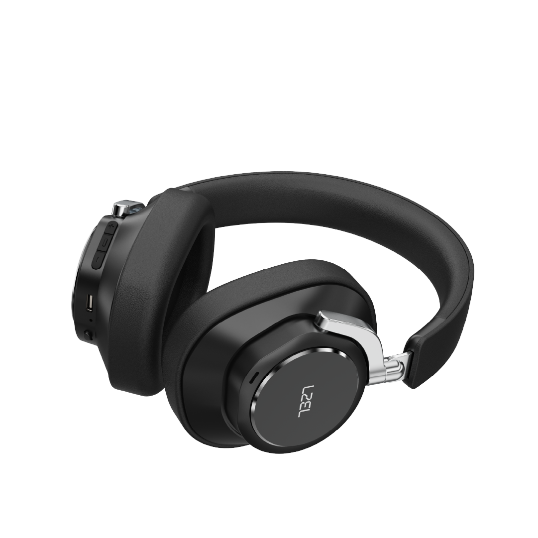 LZEL Sonicflow Series High-Fidelity Wireless Stereo Headphones | Black