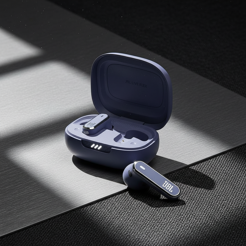 JBL Live Flex With Adaptive Noise Cancelling | Blue