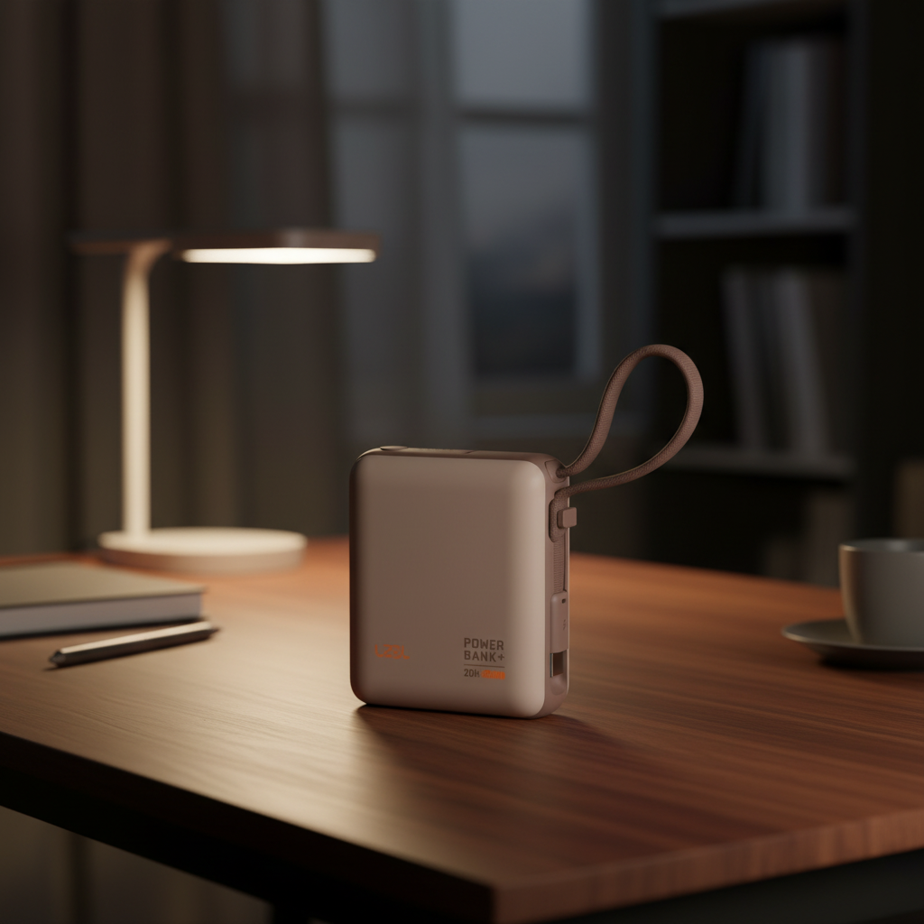 بطارية متنقلة ZenoFlex Volt Mini من ليزل بسعة 10000 مللي أمبير بتقنية الشحن السريع PD | موكا