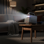 بروجيكتور نيوبولا مارس 3 للخارج، 1000 ANSI لومن، Full HD، مع نظام Android TV 11 وسماعات Dolby Audio 40W وبطارية تدوم 5 ساعات | أسود