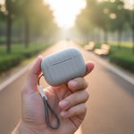 Asli Global Airpods Pro 2 Silicone Case with Anti Drop Protection | Gray