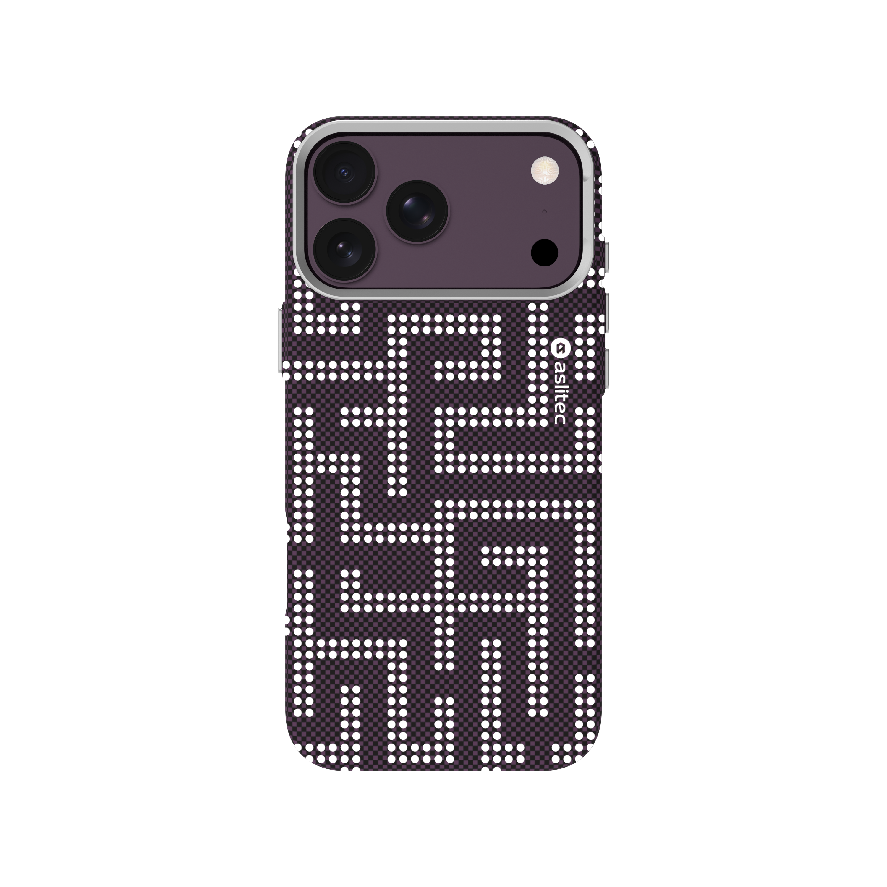 aslitec MAZEMAG MagSafe Case with Maze Pattern & Metal Accents for iPhone 18 Pro & 18 Pro Max