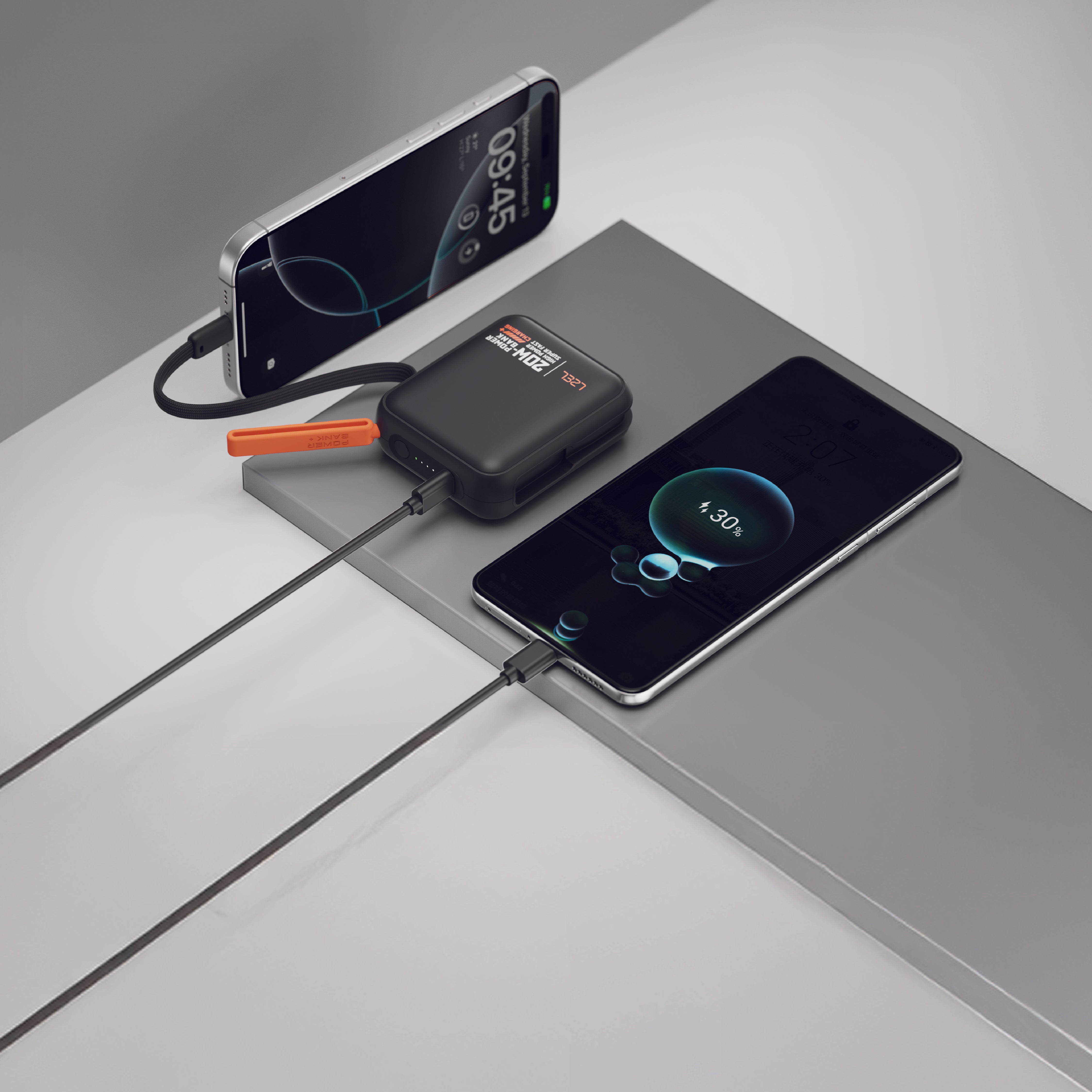 LZEL ZenoFlex Charge Mini 10000mAh PD Power Bank | Black