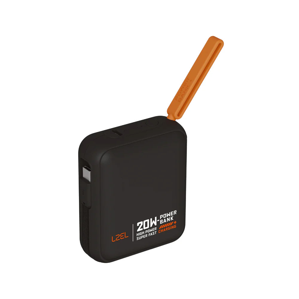 بطارية متنقلة ZenoFlex Charge Mini من ليزل بسعة 10000 مللي أمبير بتقنية الشحن السريع PD 