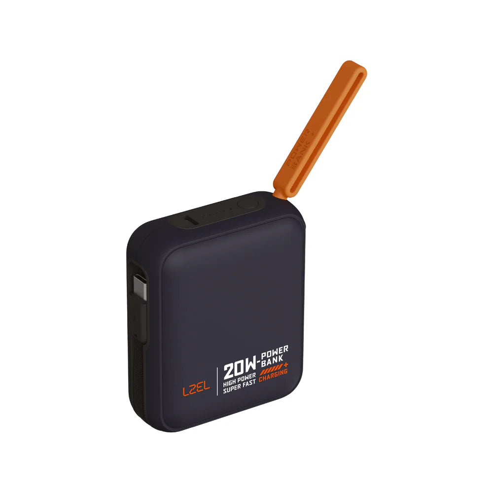 بطارية متنقلة ZenoFlex Charge Mini من ليزل بسعة 10000 مللي أمبير بتقنية الشحن السريع PD 