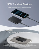 Anker MagGo Power Bank 10,000mAh, Slim | Black