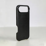 LZEL MagOrbio Leather Case for iPhone Air | Black