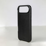 LZEL MagOrbio Leather Case for iPhone Air | Black