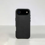 LZEL MagOrbio Leather Case for iPhone Air | Black